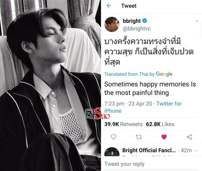 Hotboy đam mỹ Bright Vachirawit vướng nghi án chia tay bạn gái gây họa-1