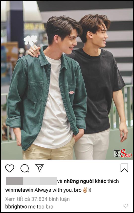 Hotboy đam mỹ Bright Vachirawit vướng nghi án chia tay bạn gái gây họa-3