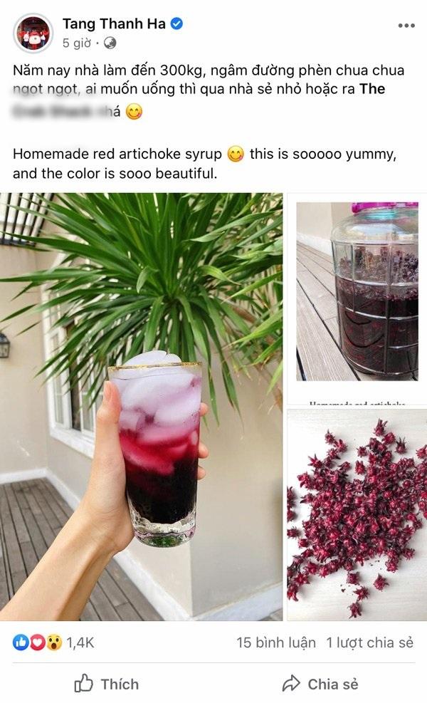 Thức uống có màu đỏ như máu giúp Tăng Thanh Hà ngày càng nâng tầm nhan sắc-3