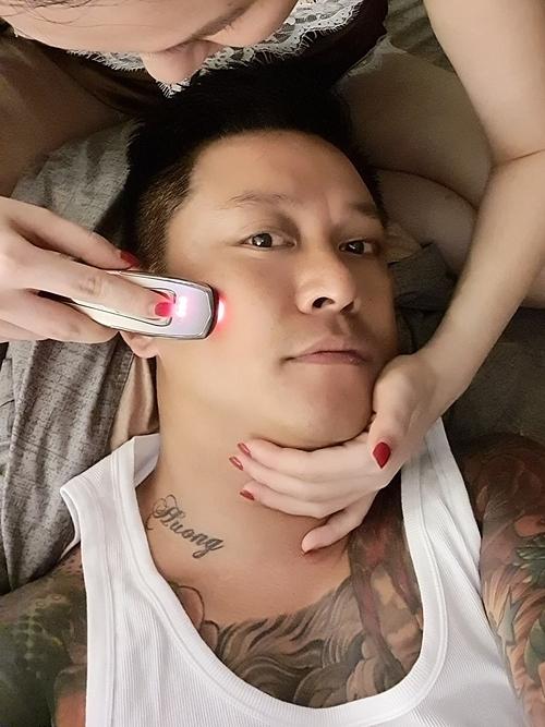 Hình xăm bạn đời, con cái của sao Việt-2