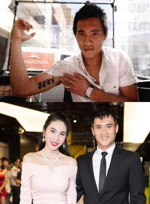 Hình xăm bạn đời, con cái của sao Việt-4