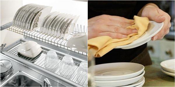 Bát vừa rửa xong đã mang khăn lau sạch, lỗi sai tai hại nhưng ai cũng tưởng đúng-2