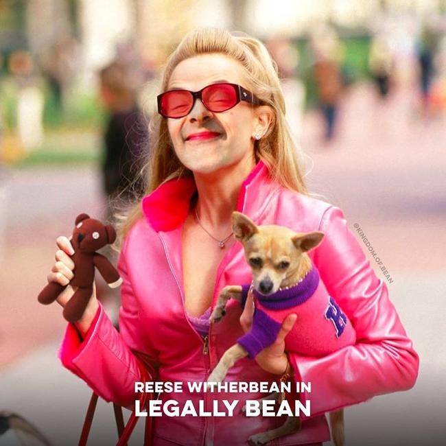 Mr Bean trong thân hình của Reese Witherspoon.