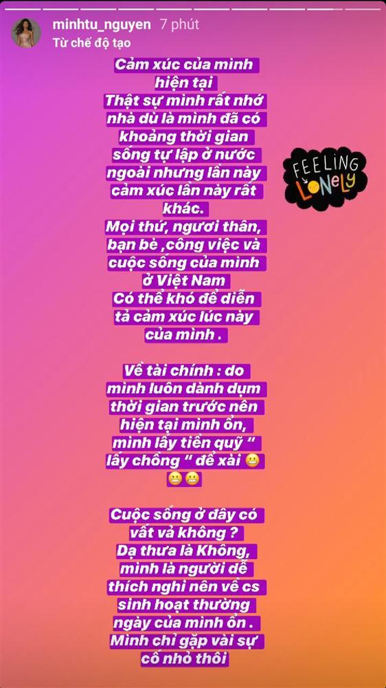 Minh Tú bật khóc vì mắc kẹt ở đảo Bali suốt 1 tháng-5