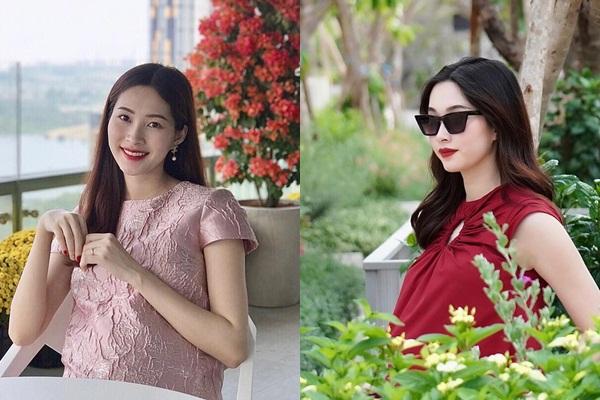 2 hoa hậu Đặng Thu Thảo mang thai cùng thời điểm, showbiz Việt còn gì vui hơn-9
