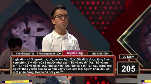 Đường Lên Đỉnh Olympia xuất hiện câu hỏi hack não, lời giải thích của MC còn mặn hơn nhiều!-1