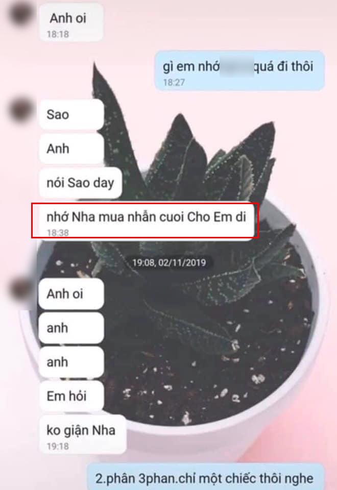 Bồ nhí hoá đá khi bị đánh ghen lộ tin nhắn quyến rũ chồng người ta: Yêu thật lòng nhưng vẫn đòi mua nhẫn cưới, điện thoại mới-7