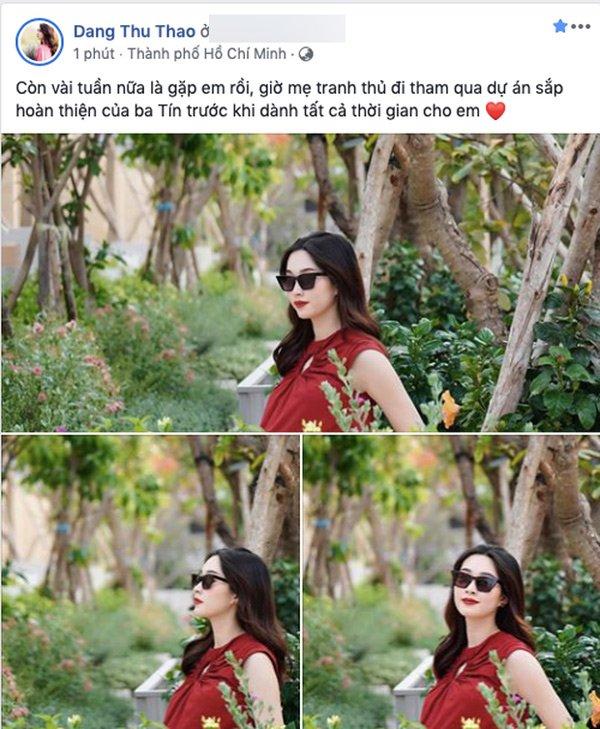 Thời trang giấu bụng bầu quá đỉnh, Đặng Thu Thảo gần sinh em bé mọi người mới hay-1