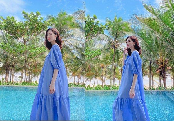 Thời trang giấu bụng bầu quá đỉnh, Đặng Thu Thảo gần sinh em bé mọi người mới hay-6