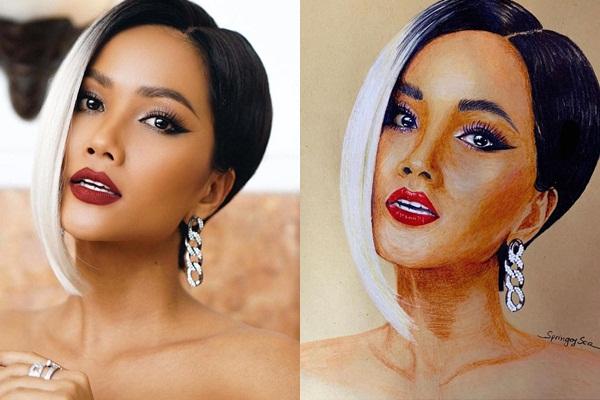 Bản tin Hoa hậu Hoàn vũ 28/4: Giật mình với hình ảnh đơ như tượng của HHen Niê-11