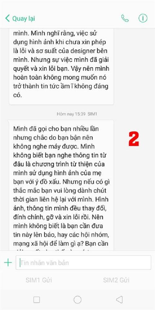 Bị chủ kênh Ẩm Thực Mẹ Làm tố sử dụng hình ảnh trái phép, Gào khẳng định vô can: Lỗi của Designer-2