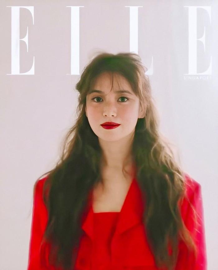 GIẬT MÌNH: Song Hye Kyo trang điểm dọa ma như Annabell trên bìa tạp chí-1