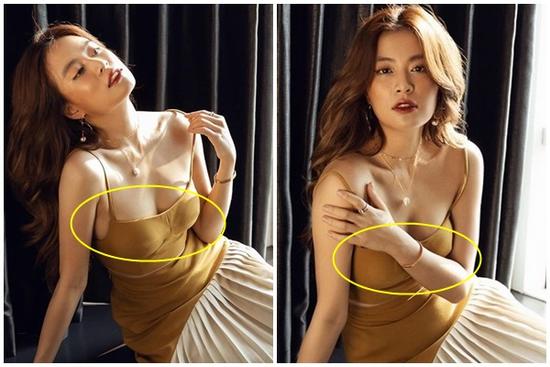 Hoàng Thùy Linh lại lộ điểm nhạy cảm cơ thể vì chuộng mốt thả rông