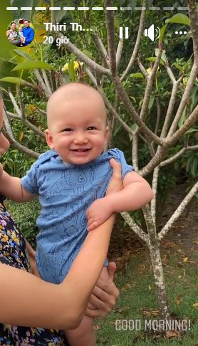 Con trai của chồng cũ Hồng Nhung và vợ đại gia Myanmar gây bất ngờ vì lớn phổng phao và kháu khỉnh-2