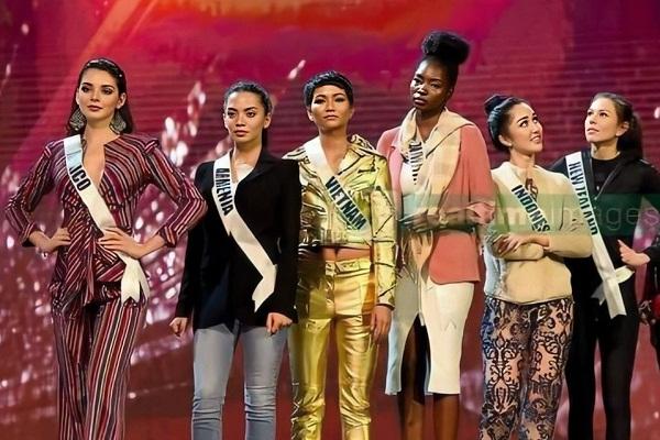 Bản tin Hoa hậu Hoàn vũ 29/4: Hoàng Thùy cất công mặc đẹp, tiếc là chẳng chặt chém được ai-11