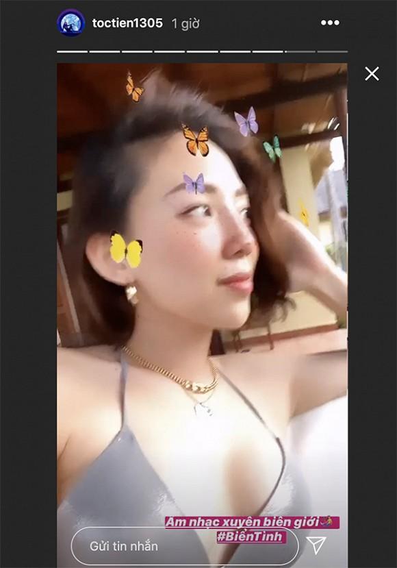 Nắng vàng biển xanh nhưng không hút bằng ba vòng nóng bỏng mắt của Tóc Tiên khi diện bikini-2