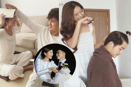 Cảnh vợ chồng son đậm ngôn tình của cặp duy nhất nên duyên từ Người Ấy Là Ai sau 2 tháng kết hôn