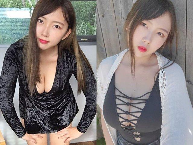 Ăn mặc hớ hênh còn tạo dáng khiêu gợi, cô gái trẻ khiến ai nhìn cũng choáng với số đo vòng một-2