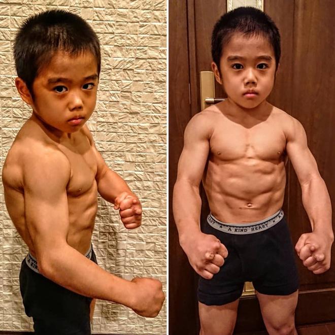 Hành trình khổ luyện của những lực sĩ nhí nổi tiếng MXH-2