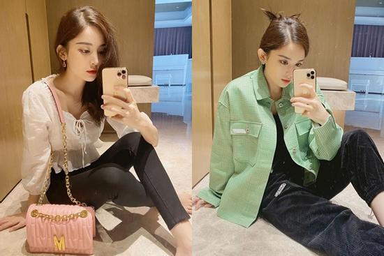 Mỹ nhân Tân Cương ở nhà vẫn xinh đẹp, ăn mặc sành điệu