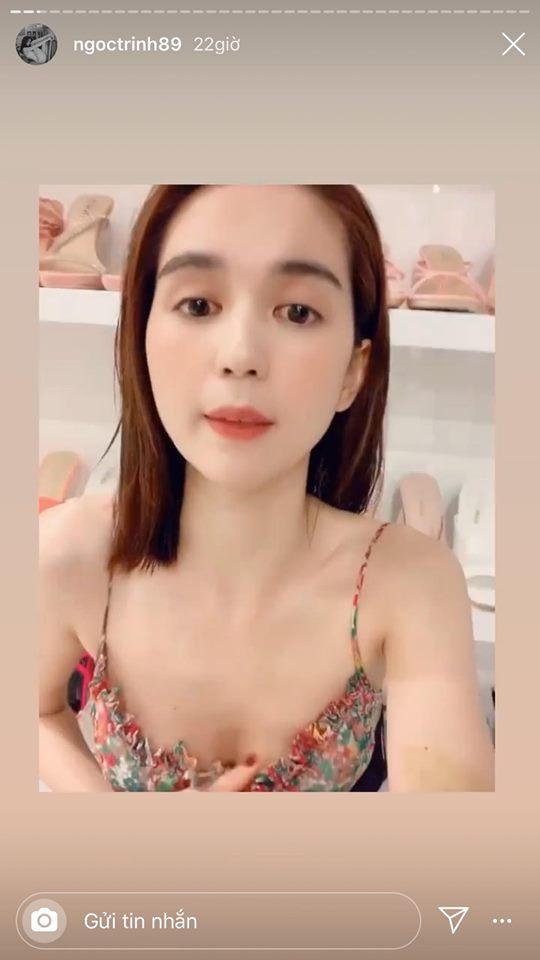 Bị chỉ trích không ngớt, Ngọc Trinh vẫn giữ lối ăn mặc hở hang khi livestream đến lộ nội y-3