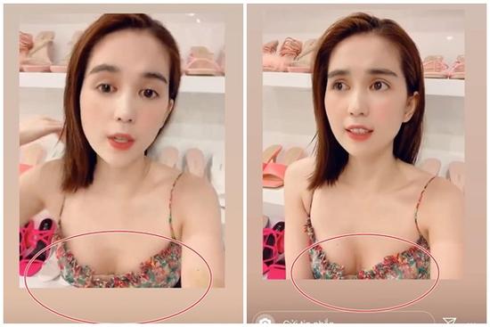 Bị chỉ trích không ngớt, Ngọc Trinh vẫn giữ lối ăn mặc hở hang khi livestream đến lộ nội y