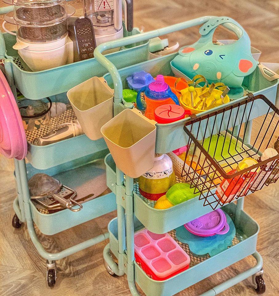 Chuẩn bị cho con ăn dặm, Lan Khuê khuân cả siêu thị về khiến dân mạng trầm trồ-3