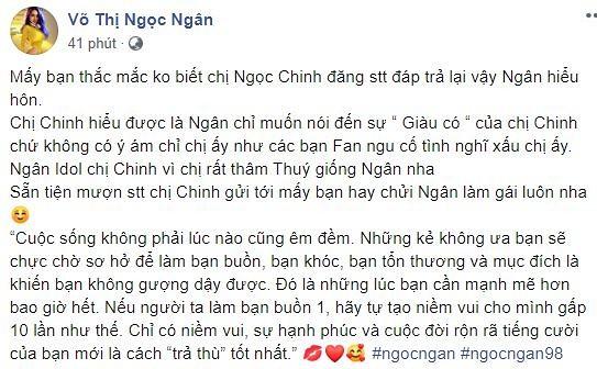 Ngân 98 giải thích về phát ngôn gây tranh cãi liên quan đến Ngọc Trinh-2