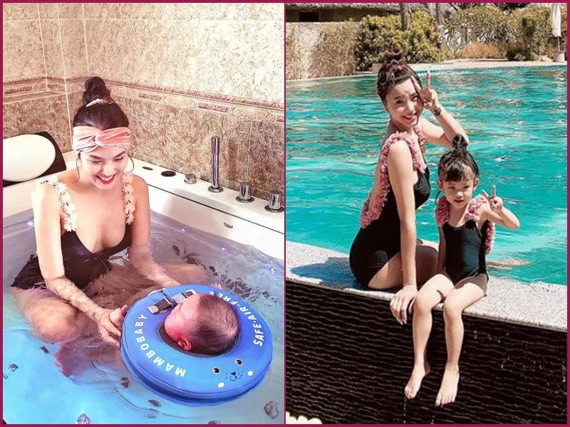 Hải Băng đụng hàng Lan Khuê: Chưa biết ai đẹp hơn nhưng mẹ 3 con có lợi thế hơn hẳn siêu mẫu-9