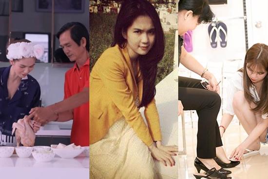 Ngọc Trinh nhiều lần bị chỉ trích vì cách ứng xử 'không phải phép' với bố mẹ