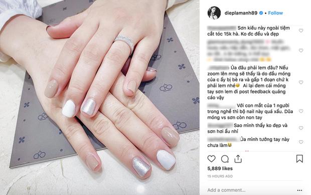 Phản ứng bất ngờ của Hoa hậu Kỳ Duyên khi tiệm nail tiếp tục bị phàn nàn chất lượng-4