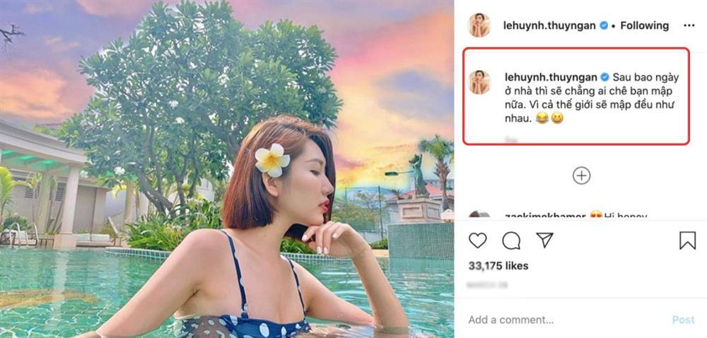 Hết than thở chuyện tăng cân, giờ Thúy Ngân đã tự tin khoe eo thon dáng nuột trên MXH-5