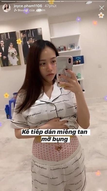 Ái nữ nhà Minh Nhựa sau 2 tuần sinh con: Giảm hơn 7kg, make up sương sương vẫn xinh đẹp hút hồn-7