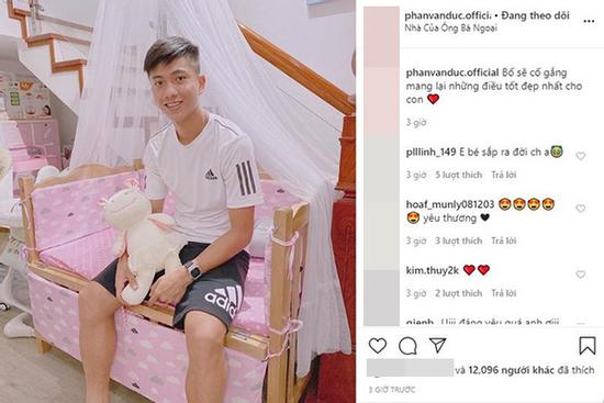 Văn Đức khoe đi sắm đồ sơ sinh, háo hức khi sắp lên chức bố
