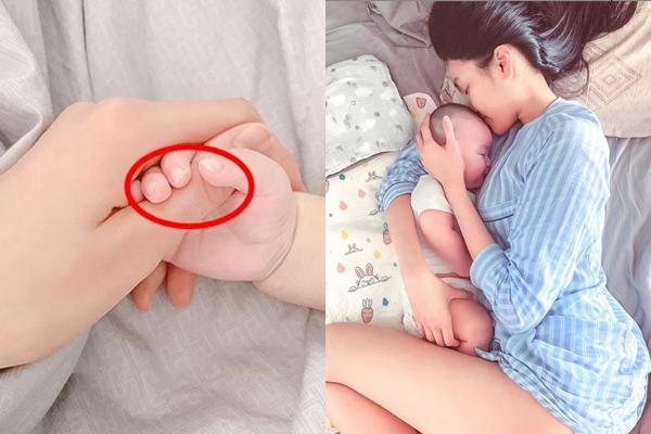 Lan Khuê mừng phát khóc khi quý tử gọi mẹ dù chưa đầy 6 tháng tuổi-6