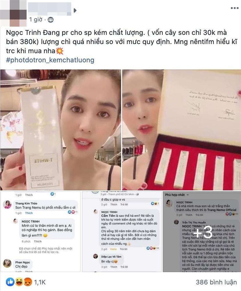 Bị nhắc nhở vì quảng cáo son kém chất lượng, Ngọc Trinh phản pháo: Ai có nghiệp họ gánh, bao đồng làm gì?-1