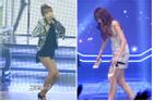 Những lần nữ ca sĩ Hàn Quốc gặp sự cố vì giày cao gót