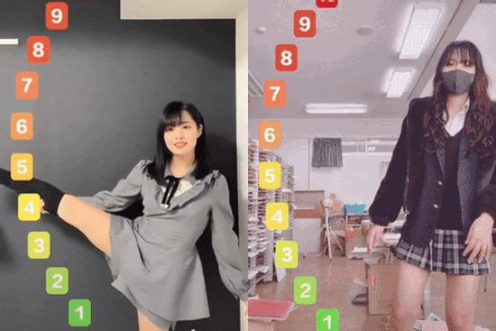 Trào lưu xoạc chân, khoe độ dẻo được hội chị em châu Á hưởng ứng