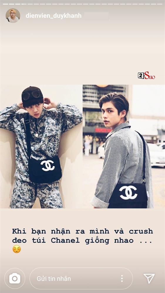 Mê mệt hotboy đam mỹ Bright Vachirawit, Duy Khánh phải khoe ngay túi hiệu đụng hàng-3