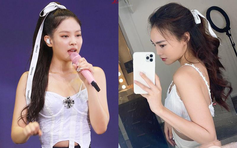 Lan Ngọc nhập hội fan cứng của phong cách Jennie-3