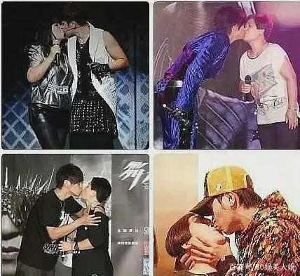 Loạt ảnh La Chí Tường và mẹ ruột hôn môi thân mật gây tranh cãi dữ dội-4