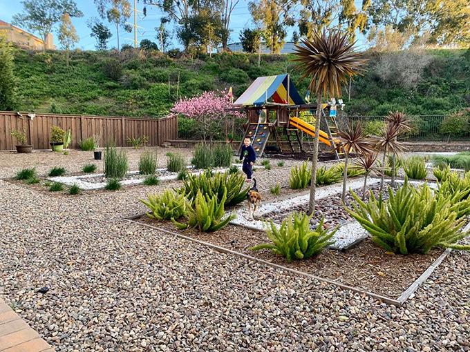 Khu vườn như công viên trong nhà Diệu Hương ở Mỹ-2