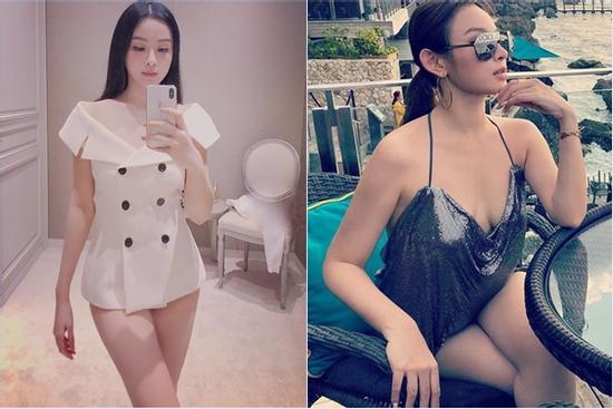 Mẹ 2 con Huyền Baby khiến người nhìn ngộp thở với kiểu thời trang 'không quần'