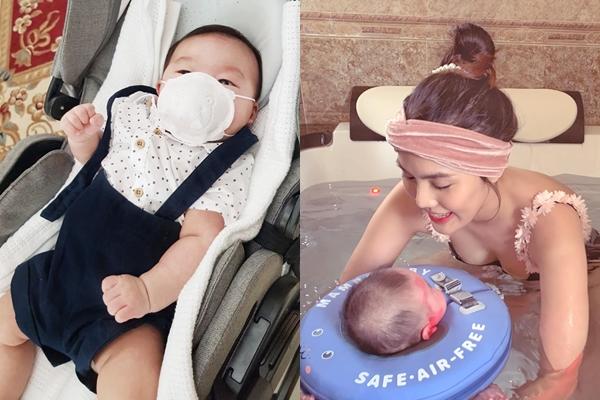 ẢNH ĐẸP NHẤT NGÀY: Chồng Lan Khuê hạnh phúc hôn vợ ôm con-4