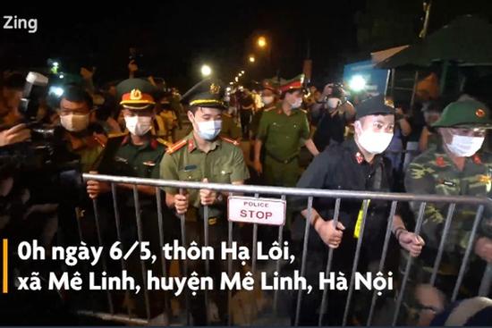 Chở hoa đi bán ngay trong đêm được dỡ cách ly