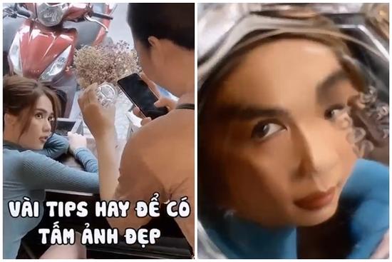 Ngọc Trinh thật lòng chia sẻ tips chụp ảnh đẹp nhưng lại khiến người xem sợ hết hồn