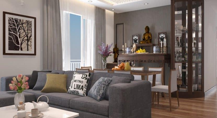 Phong thủy khi đặt bàn thờ trong nhà giúp gia chủ hút lộc, luôn êm ấm hạnh phúc-1