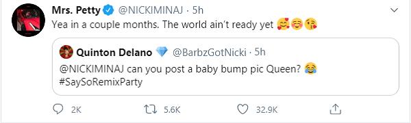 Nicki Minaj úp mở về chuyện mang thai, chuẩn bị khoe bụng bầu cho cả thế giới-2