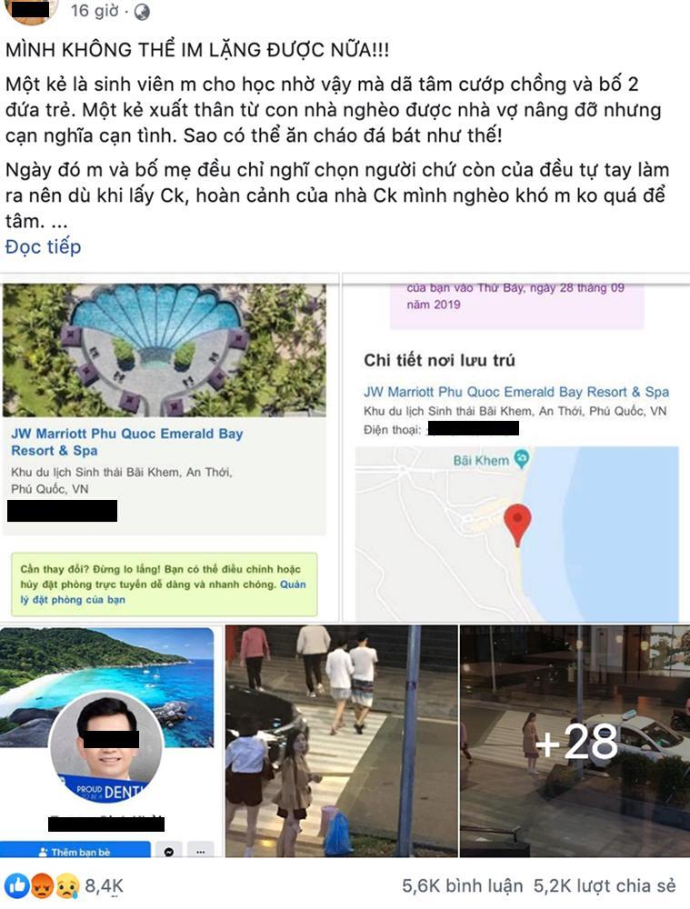 Thêm 1 vụ vợ tố chồng ngoại tình dân mạng bức xúc: Chồng là bác sĩ, tiểu tam là hot girl trường Y nổi tiếng?-2