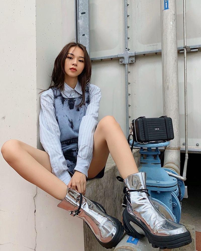 Thúy Vi phô diễn vòng 1 tường thành với đầm body - Chi Pu diện bodysuit cắt khoét táo bạo-9